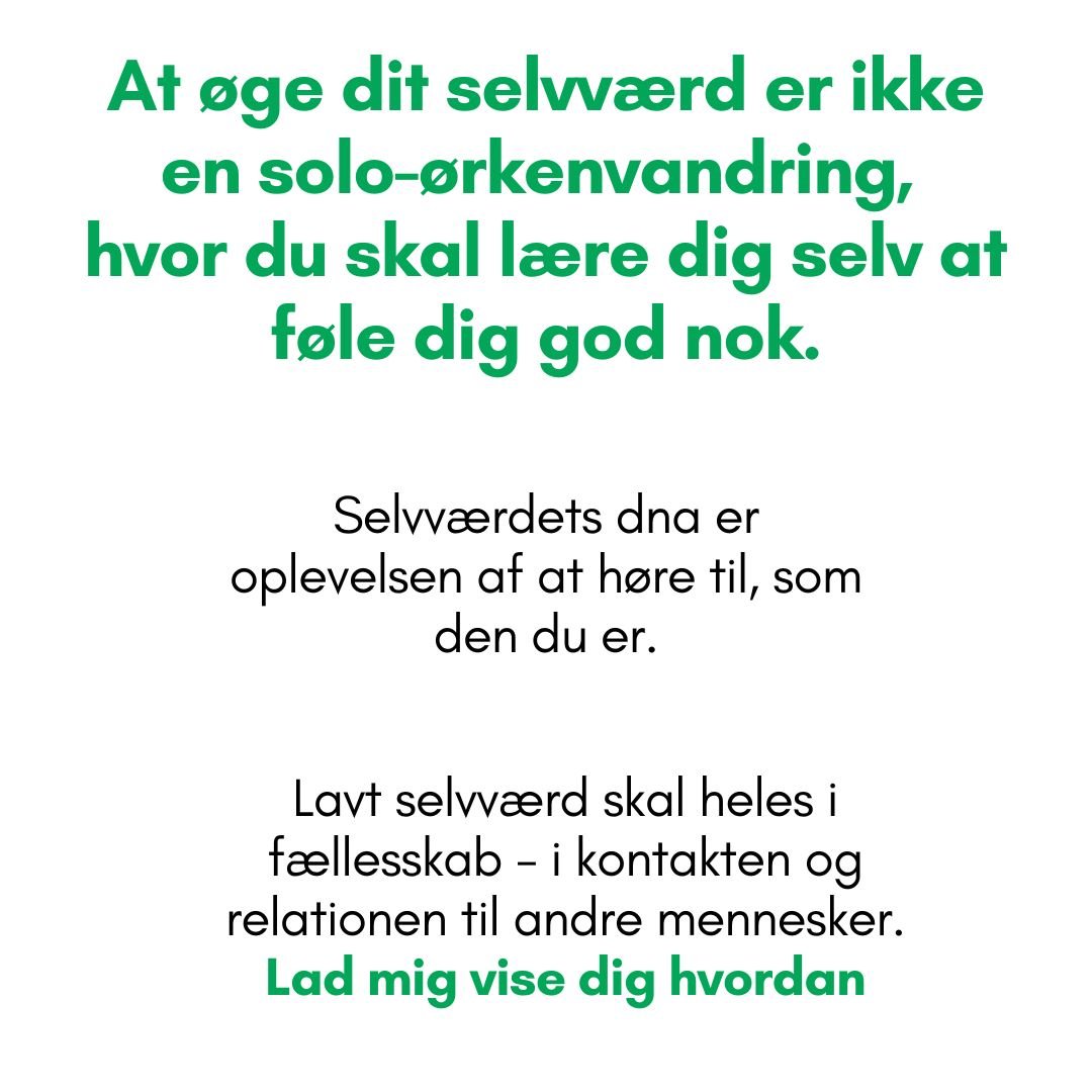 Jeg er terapeuten du arbejder med, når du har følt dig forkert og tilbagetrukket længe nok. (4)